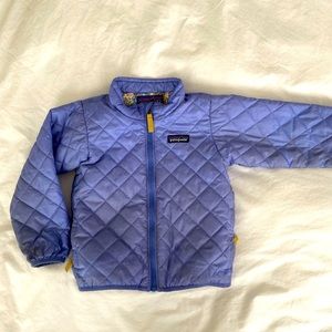 Kids Patagonia quilted Nano Puff jacket